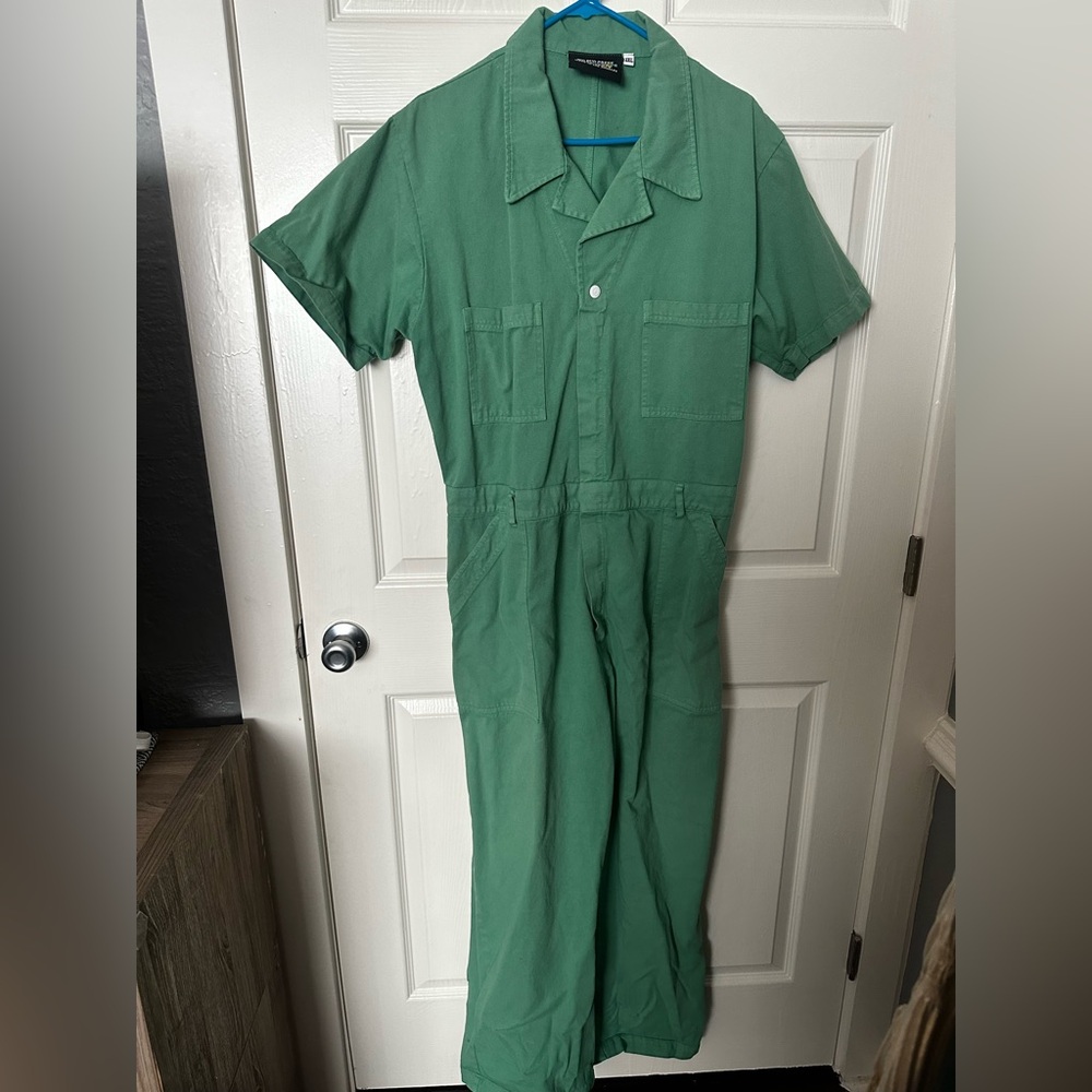 Big Bud Press Green Short Sleeve Jumpsuit